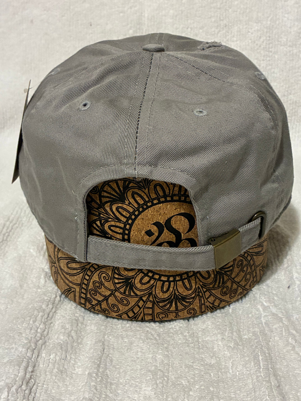 Distressed Snapback Hat